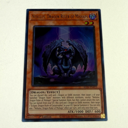 Yugioh! Nebulus, Dragon Ruler of Mishaps ALIN-EN019 Ultra Rare 1st Ed Free Ship! - Image 1