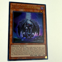 Yugioh! Nebulus, Dragon Ruler of Mishaps ALIN-EN019 Ultra Rare 1st Ed Free Ship! - Image 3