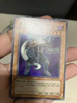 Yugioh Necro Gardna TAEV-DE012 Super Rare 1st Edition German - Image 1