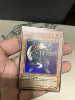 Yugioh Necro Gardna TAEV-DE012 Super Rare 1st Edition German - Image 3