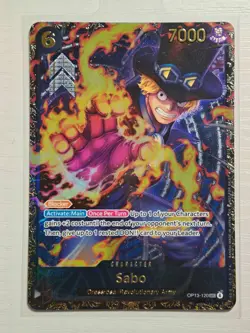One Piece Sabo Store Treasure Cup 2025 Champion Promo OP13-120 SEC Tiny Whitenin - Image 1