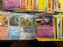 2021 to 2024 Pokemon Base & Holo Mixed Set Lot of 400+ Cards Mix Bulk - Image 3