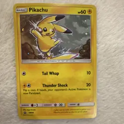 Pokemon Pikachu SM98 SM Promo Holo Basic HP60 English Card - Image 1