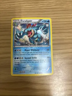 Feraligatr 17/119 Holo Rare XY Phantom Forces Pokemon Card 2014 LP - Image 1