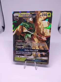 Decidueye GX 12/149 Sun & Moon Ultra Rare Holo Pokemon Card NM - Image 1