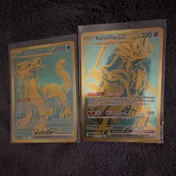 Pokemon TCG PAL 8 Card Lot Gold Foil Ho-Oh Pikachu Mewtwo Chien-Pao Koraidon - Image 5