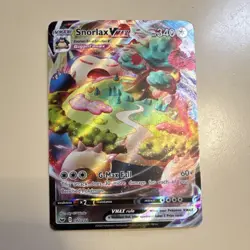 Pokemon Snorlax VMAX Full Art Ultra Rare Holo Card Swsh01 Sword & Shield 142/202 - Image 1