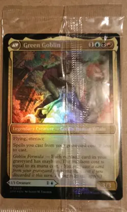 Norman Osborn Prerelease Promo Sealed Magic The Gathering MTG Marvel Spiderman - Image 2