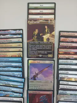 Magic 100 Commander Deck Sokka Suki Ally Equipment Jeskai MTG Ready To Play - Image 2