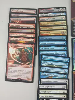 Magic 100 Commander Deck Sokka Suki Ally Equipment Jeskai MTG Ready To Play - Image 5