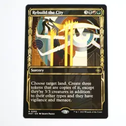 MTG Rare - Rebuild the City - 0093 - March of the Machine: The Aftermath - Image 1