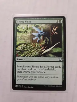 Three Visits - Commander Legends - LP - Uncommon - Sorcery - Image 1