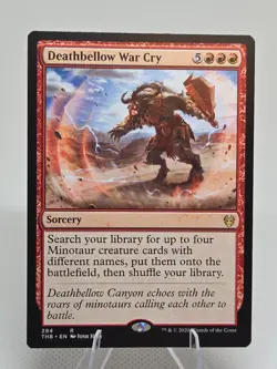 Deathbellow War Cry X1 THB MTG Theros Beyond Death - Image 1