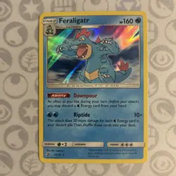 Pokemon TCG Feraligatr Dragon Majesty 24/70 Holo Rare NM- Mint - Image 1
