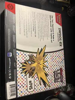 Pokemon TCG: Scarlet & Violet-151 Alakazam & Zapdos Collection Box New 8 Booster - Image 3