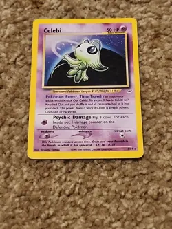 Celebi 3/64 Neo Revelation Holo Rare Pokemon Unlimited - Image 1