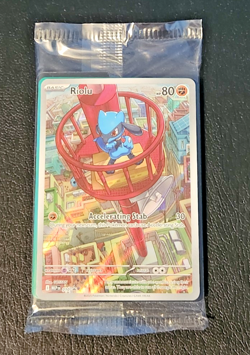 Riolu Promo Holo SEALED Pokemon( #010 Me01: Mega Evolution ETB TCG NM NEW ) - Image 1