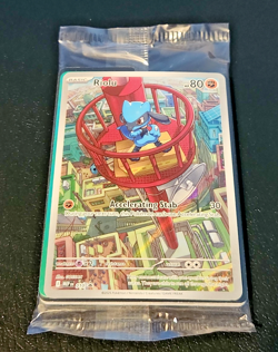 Riolu Promo Holo SEALED Pokemon( #010 Me01: Mega Evolution ETB TCG NM NEW ) - Image 3