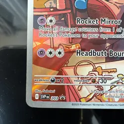 Team Rocket's Wobbuffet PROMO Pokemon Card ETB #203 Destined Rivals - Image 4
