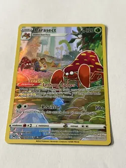 Pokemon Parasect TG01/TG30 Swsh11: Lost Origin Trainer Gallery Ultra Rare NM - Image 1