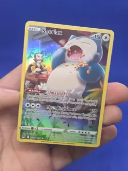 Pokemon Lost Origin Trainer Gallery Snorlax TG10/TG30 Ultra Rare NM - Image 2