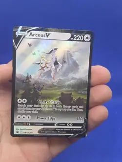 Pokemon Sword & Shield Arceus V SWSH204 Black Star Promo NM - Image 2