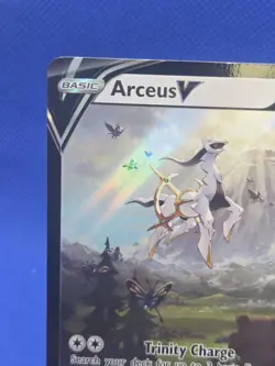 Pokemon Sword & Shield Arceus V SWSH204 Black Star Promo NM - Image 3