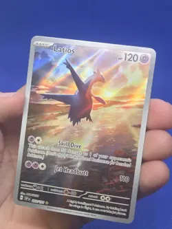 Pokemon Surging Sparks Latios 203/191 Illustration Rare NM - Image 2