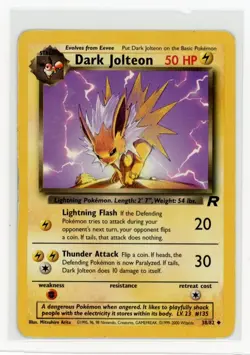 Pokemon Team Rocket #38/82 Dark Jolteon - Image 1