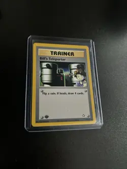 Pokemon Bills Teleporter 91/111 1ST EDITION NEO GENESIS 2000 TCG - Image 3