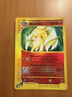 Ninetales [Reverse Holo] #21/165 | 2002 Pokemon Expedition (NM/LP) - Image 1