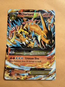 Pokemon Mega Charizard EX 13/106 Holo Ultra Rare 2014 XY Flashfire - Image 1