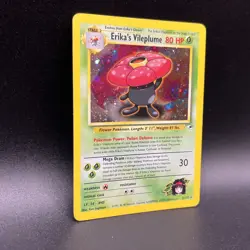 Pokemon Erika's Vileplume 005/132 Gym Heroes Holo Shark Bait $1 Start - Image 3