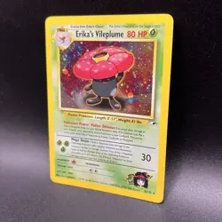 Pokemon Erika's Vileplume 005/132 Gym Heroes Holo Shark Bait $1 Start - Image 4