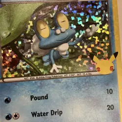 Froakie 22/25 HOLO BLEED Pokemon 2021 McDonald's Promo LP - Image 4