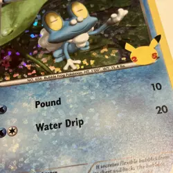 Froakie 22/25 HOLO BLEED Pokemon 2021 McDonald's Promo LP - Image 5