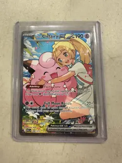 Pokemon TCG Lillie’s Clefairy SIR Ascended Heroes Near Mint - Image 1