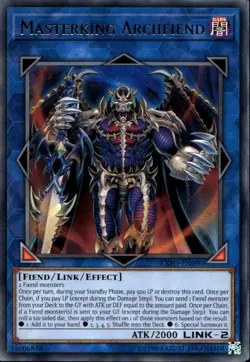 Masterking Archfiend Unl Ed Rare EXFO-EN090 Yu-Gi-Oh! - Image 1