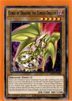 Curse of Dragon, the Cursed Dragon | MP21-EN098 | Yu-Gi-Oh! TCG - Image 1