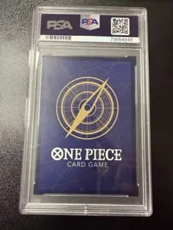 2022 One Piece Romance Dawn OP01-047 Trafalgar Law PSA 10 Gem Mint - Image 2