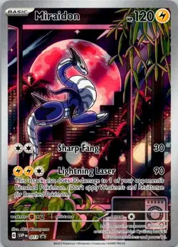 Pokemon TCG Miraidon 013 Sv: Scarlet & Violet Promo Cards Holo NM (SKU 1-1) - Image 1