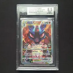 Pokemon TCG Crown Zenith Lucario VSTAR Black Star Promo Card SWSH291 BGS 8.5 - Image 1