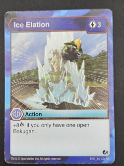 Bakugan Ice Elation Card - Action - Bakugan Brawlers - ENG_14_CO_BB - Image 1
