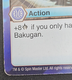 Bakugan Ice Elation Card - Action - Bakugan Brawlers - ENG_14_CO_BB - Image 3
