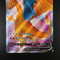 Charizard V SWSH050 Pokemon Black Star Promo Holo Full Art Card - Image 3