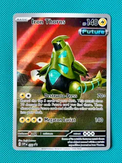 Iron Thorns 098 Black Star Promo Temporal Forces Pokemon Card - Image 1
