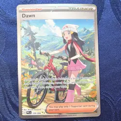 Pokemon TCG Dawn Supporter Trainer Card 129/094 PFL 2025 - Image 2