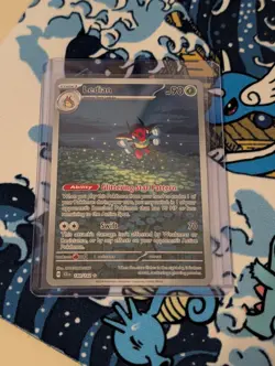 Ledian Stellar Crown Full Art Illustration Rare Pokemon TCG Card 144/142 NM Holo - Image 1