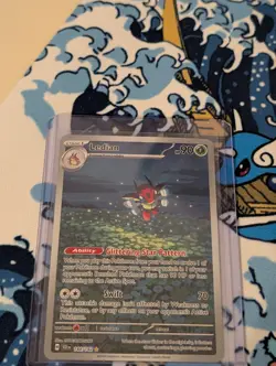 Ledian Stellar Crown Full Art Illustration Rare Pokemon TCG Card 144/142 NM Holo - Image 2