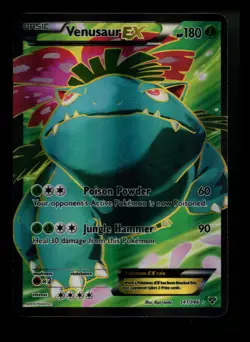 Venusaur EX 141/146 XY Base Set 2014 Full Art Holo Rare Pokemon Card TCG - Image 1